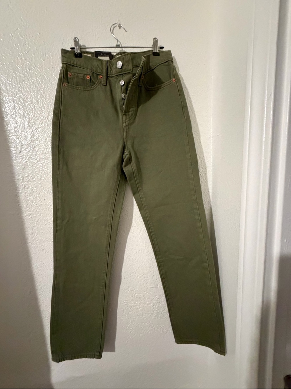 Levi's Wedgie Olive Women’s Jeans